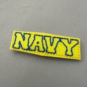 Navy Inspired Feltie Magnet